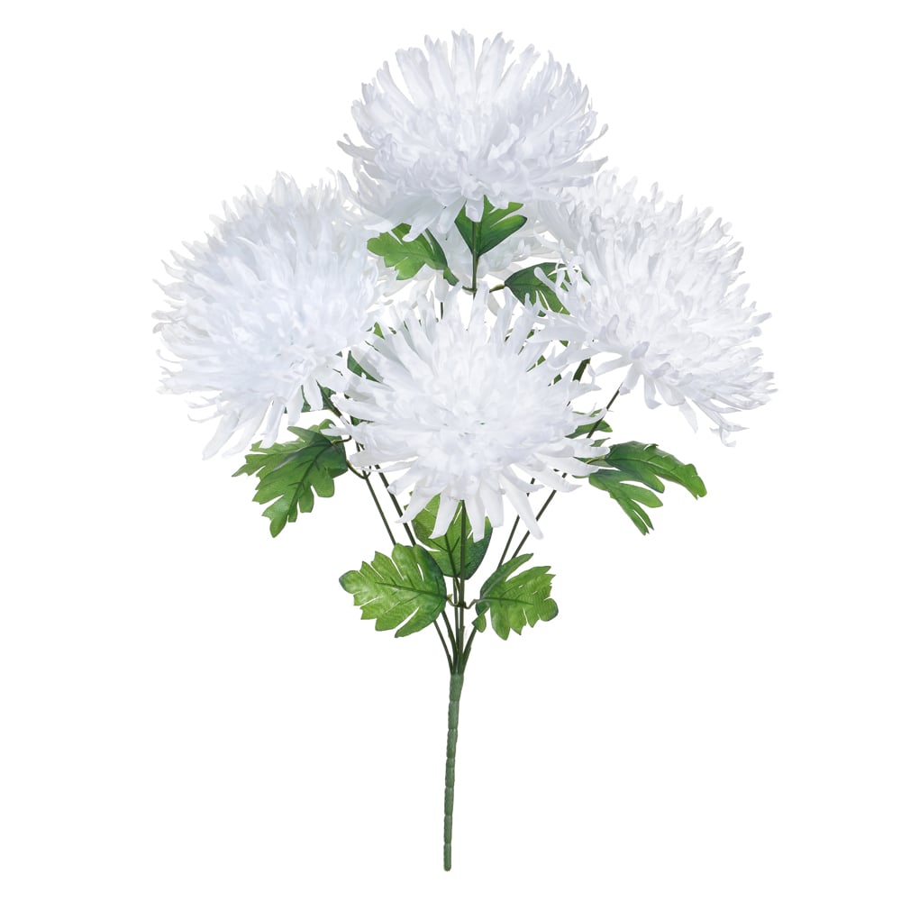 B.CRISANTEMO X7 (BRANCO) 65cm