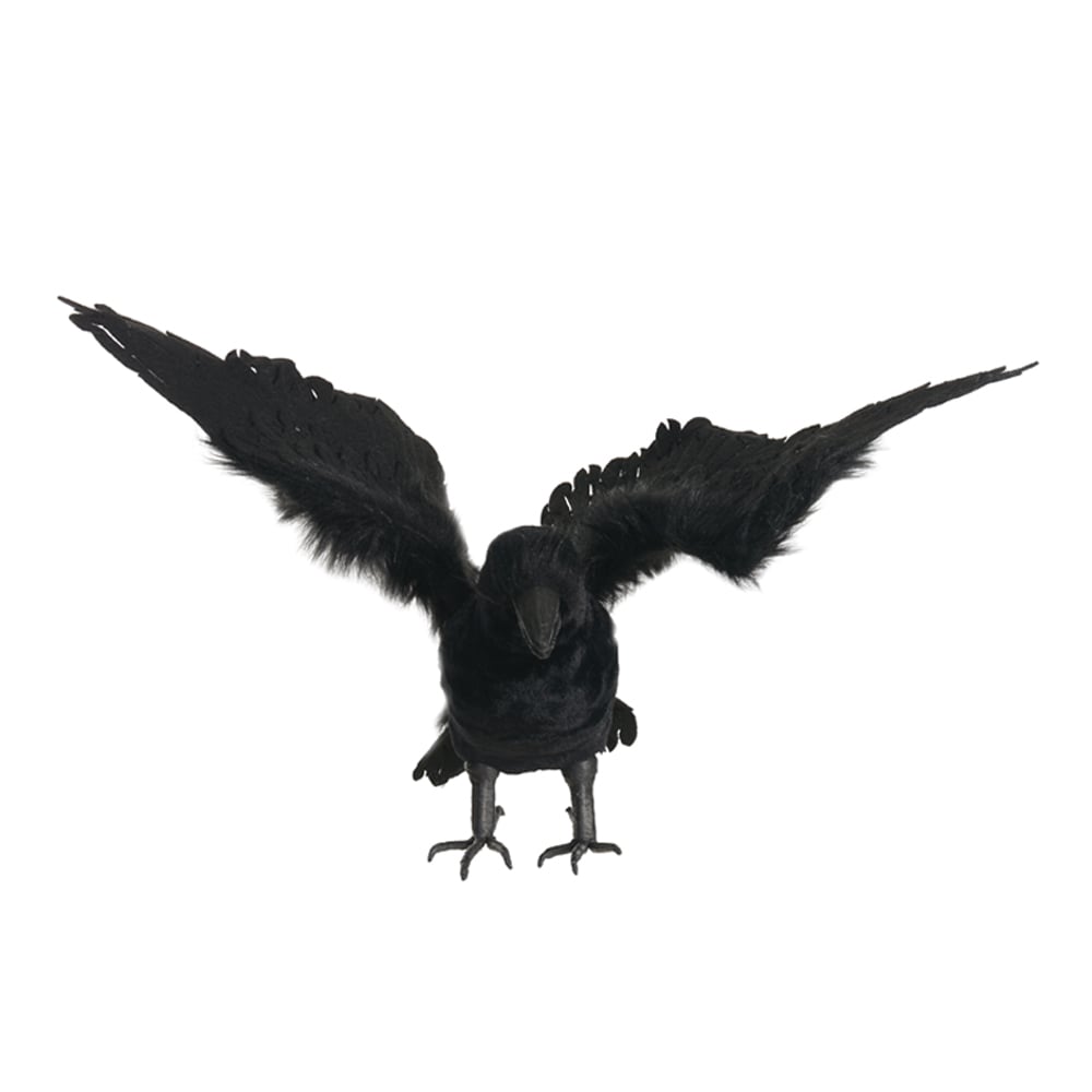 BONECO DECORATIVO HALLOWEEN CORVO (PRETO) 65X36X65cm