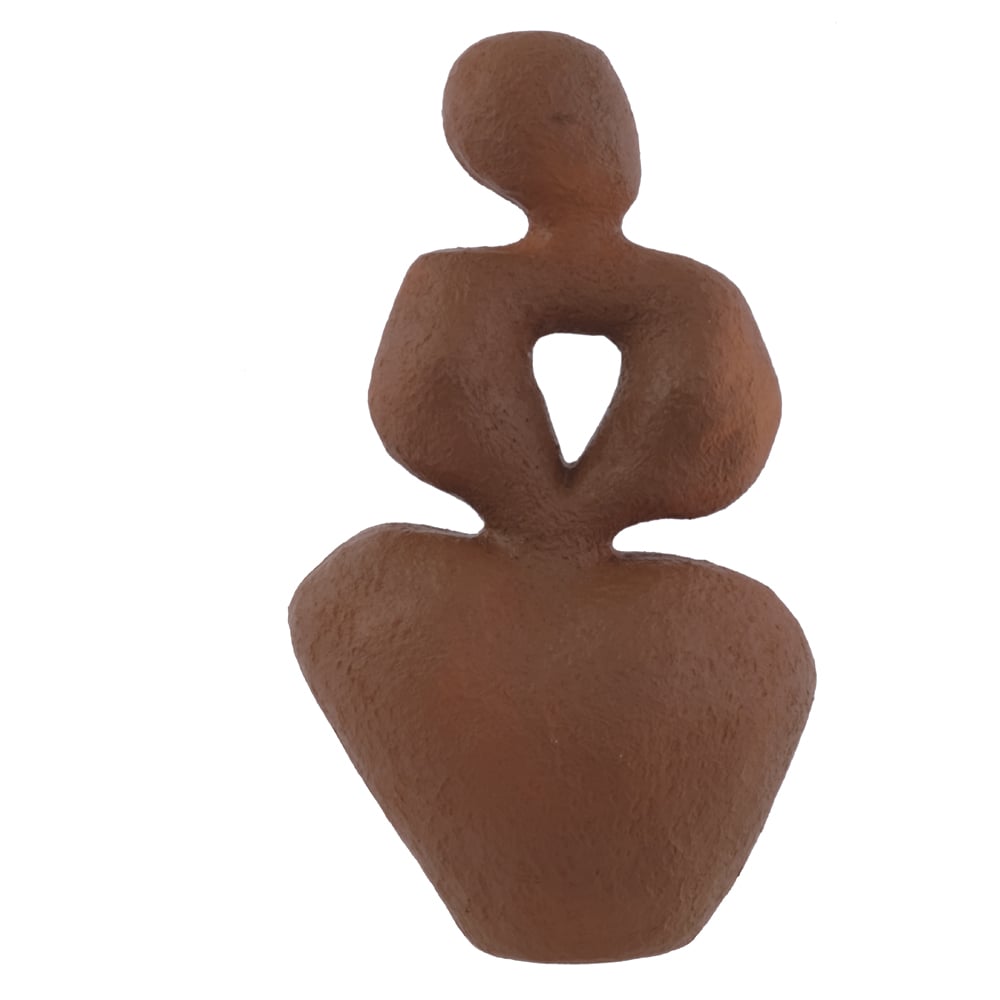 ESCULTURA DECOR POLIRESINA (TERRACOTA) 31X17,8X10,5cm