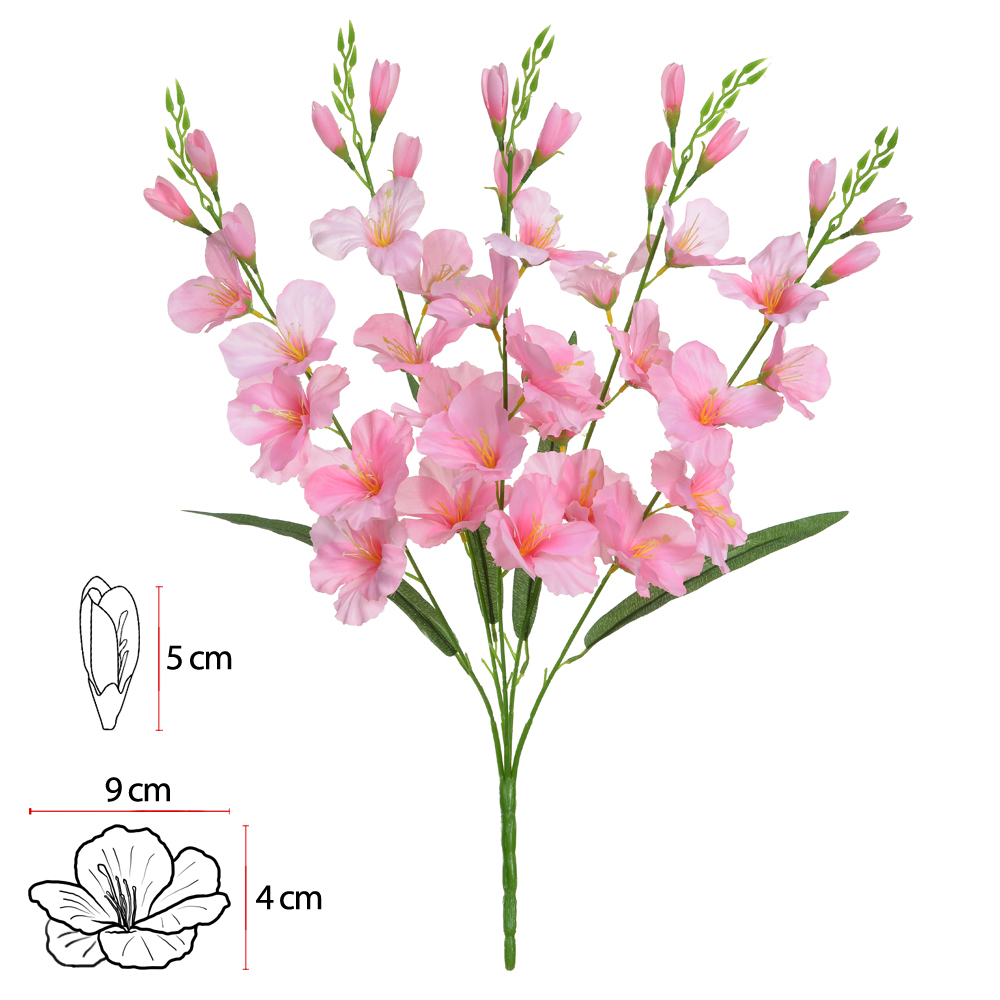 B.PALMA CETIM X40 (ROSA CLARO) 69cm