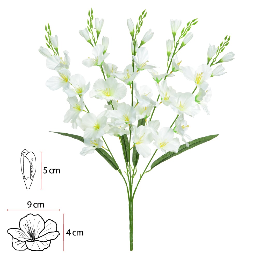 B.PALMA CETIM X40 (BRANCO) 69cm