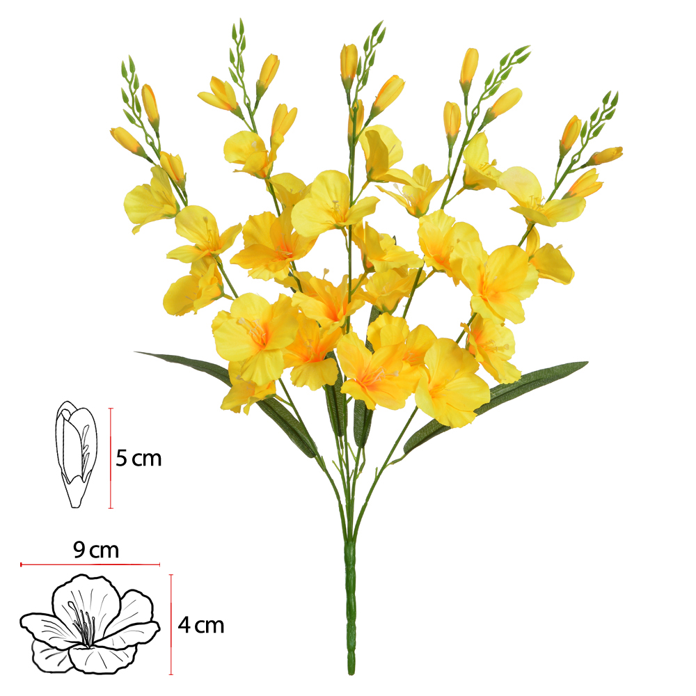 B.PALMA CETIM X40 (AMARELO) 69cm