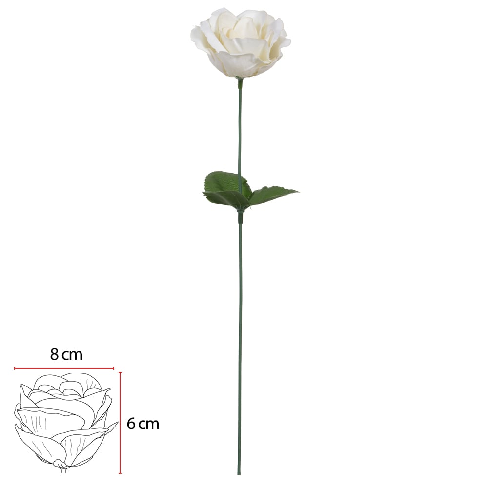 H.ROSA AVELUDADO (CREME) 35cm
