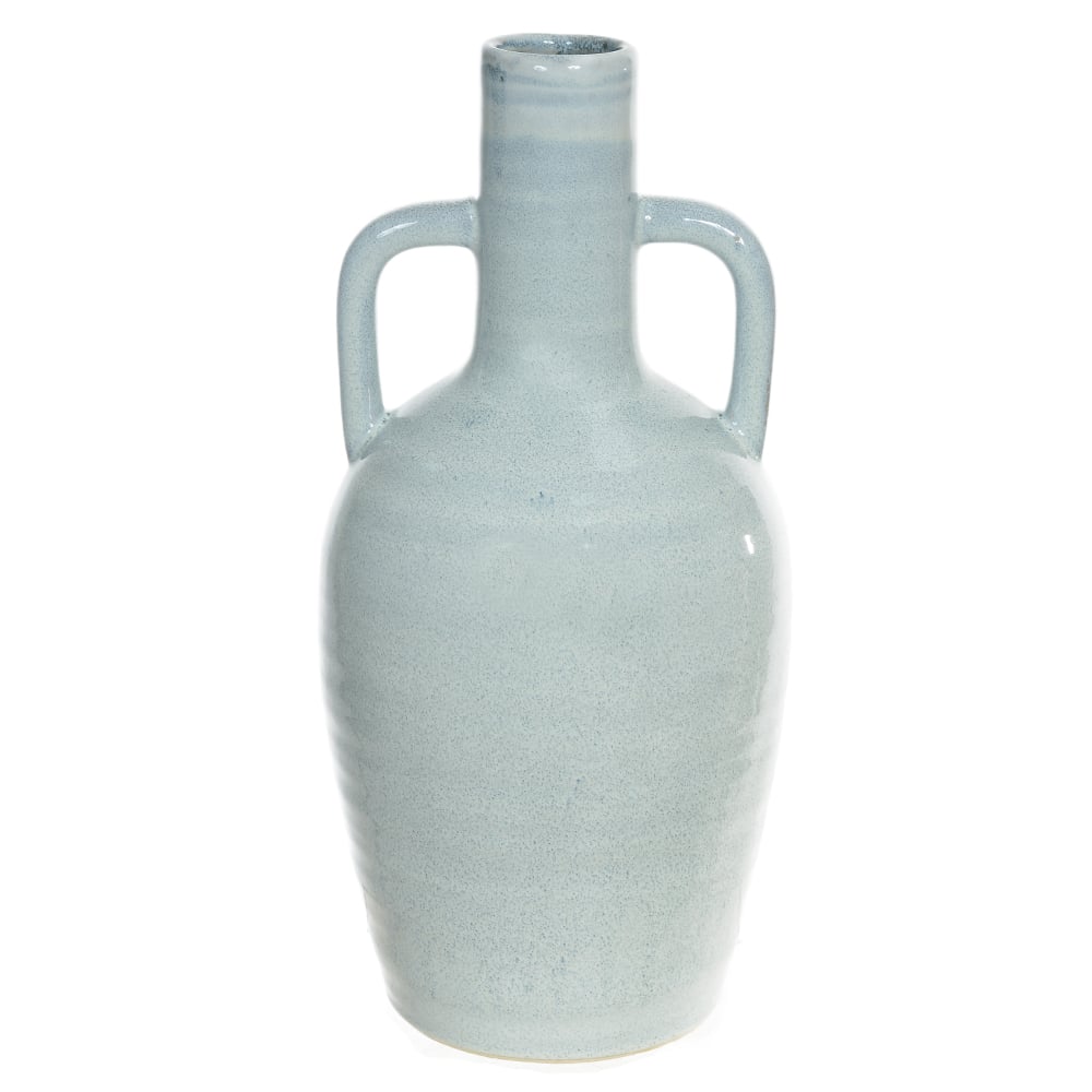 VASO DECORATIVO CERAMICA (AZUL) 39cm 19d