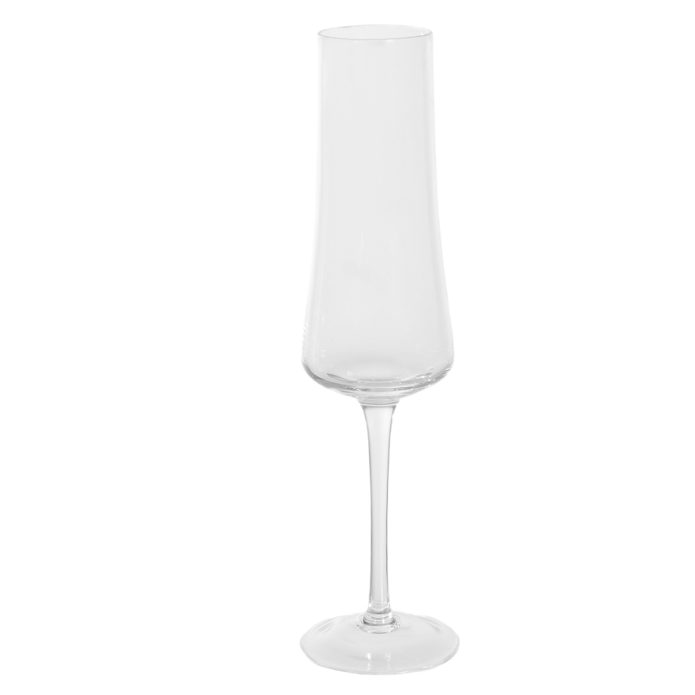 CJ TACAS CHAMPAGNE 270ml 26X7cm C/6 PCS SOMMELIER (TRANSPARENTE)
