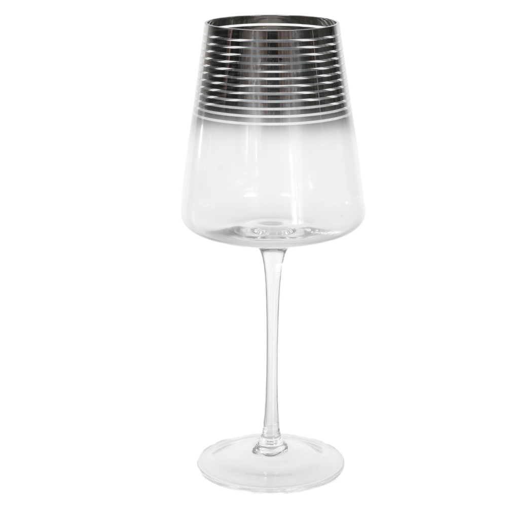 CJ TACAS VINHO TINTO 525ml 24X9,3cm C/2 PCS ECLIPSE (TRANSPARENTE)