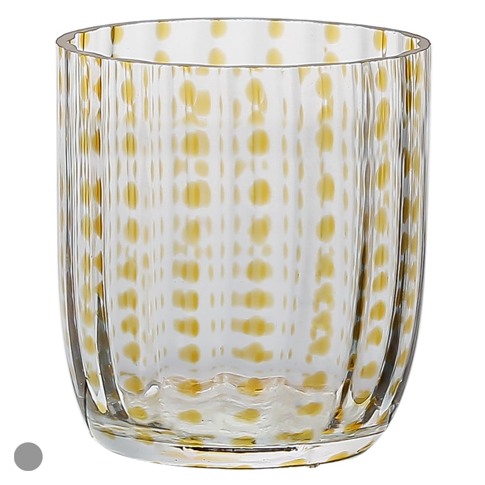 CJ COPO 350ml 9X8,5cm C/2 PCS ROUTE (TRANSPARENTE AMBAR)