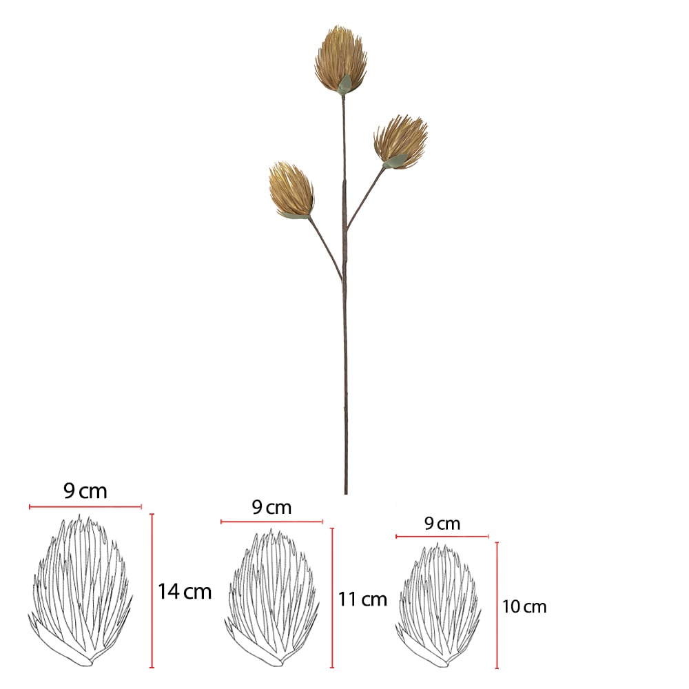 H.PROTEA EVA X2 (AMARELO OUTONO) 1,03m