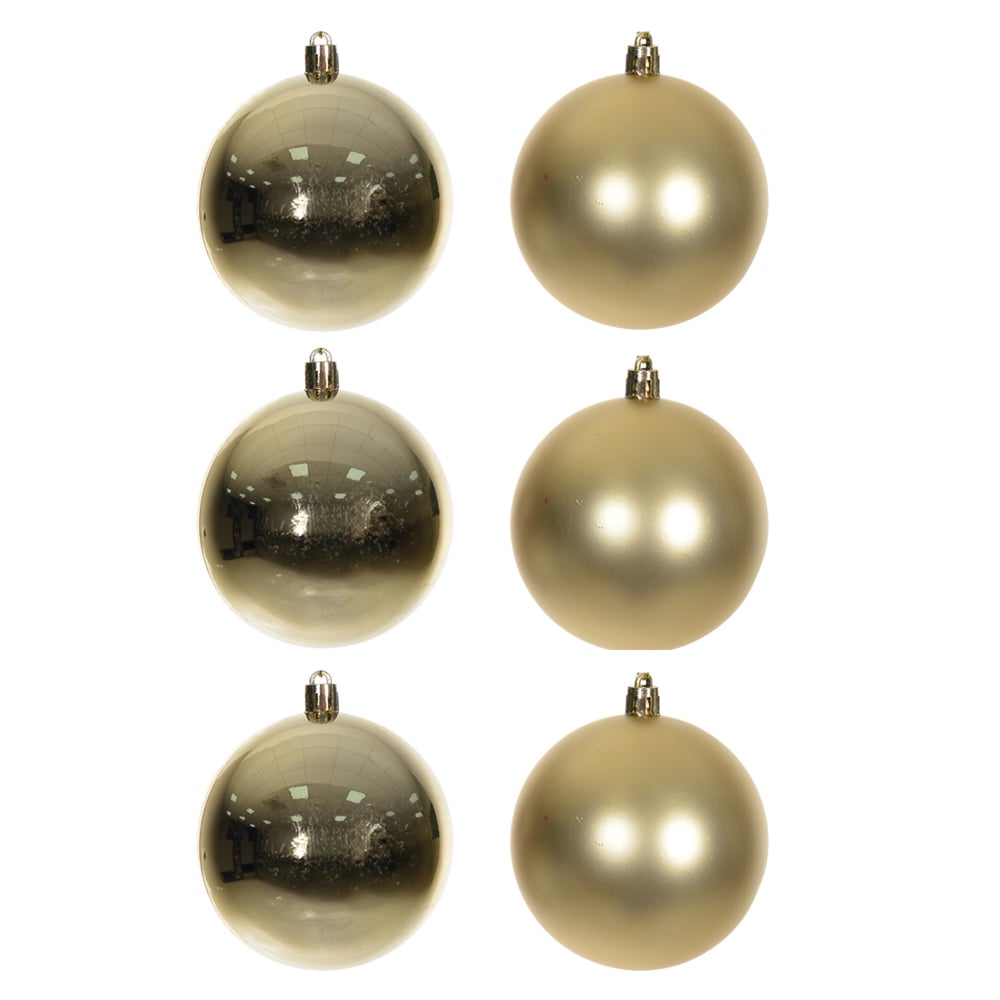 BOLA MISTO TUBO C/6 UND (DOURADO) 8D