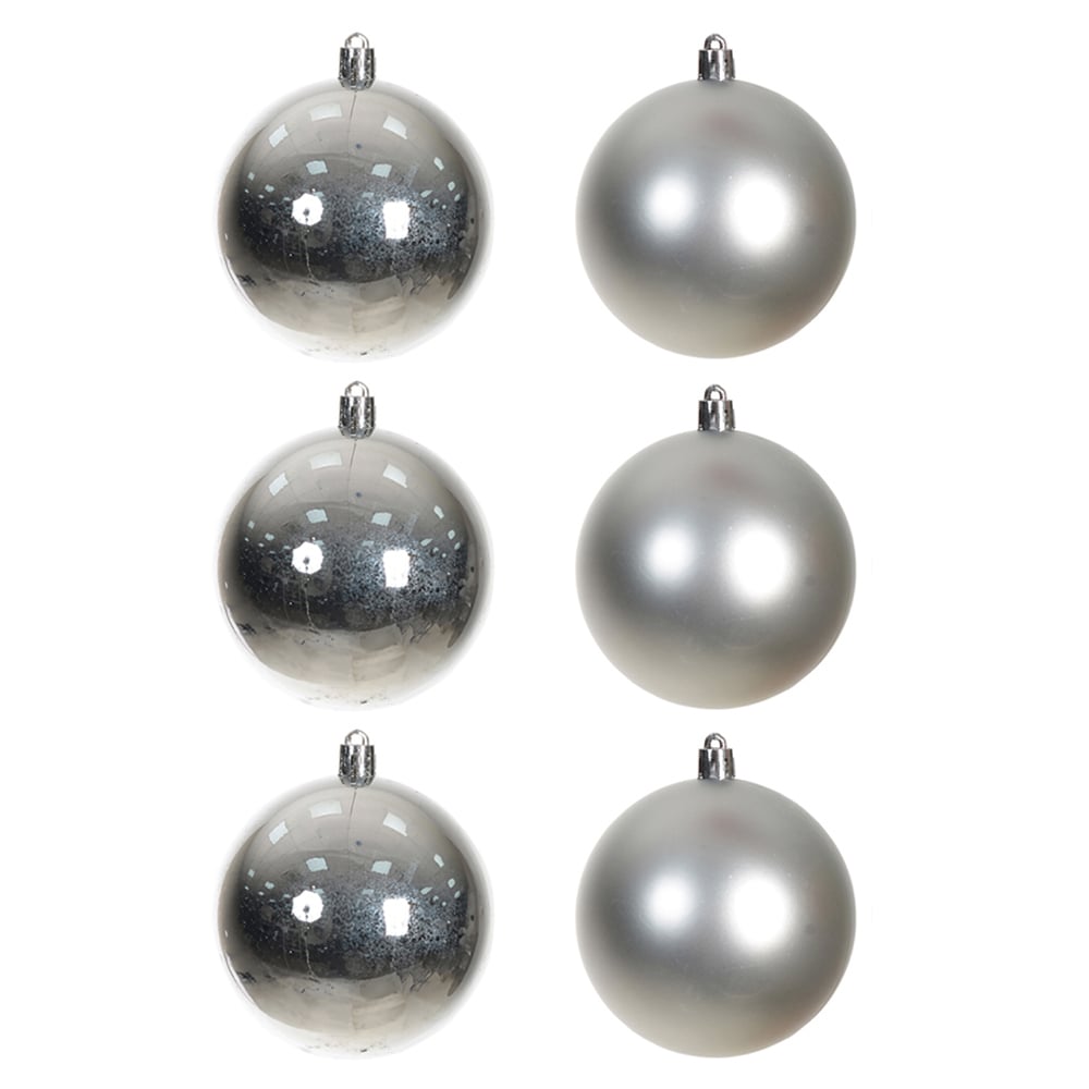 BOLA MISTO TUBO C/6 UND (PRATA) 8D
