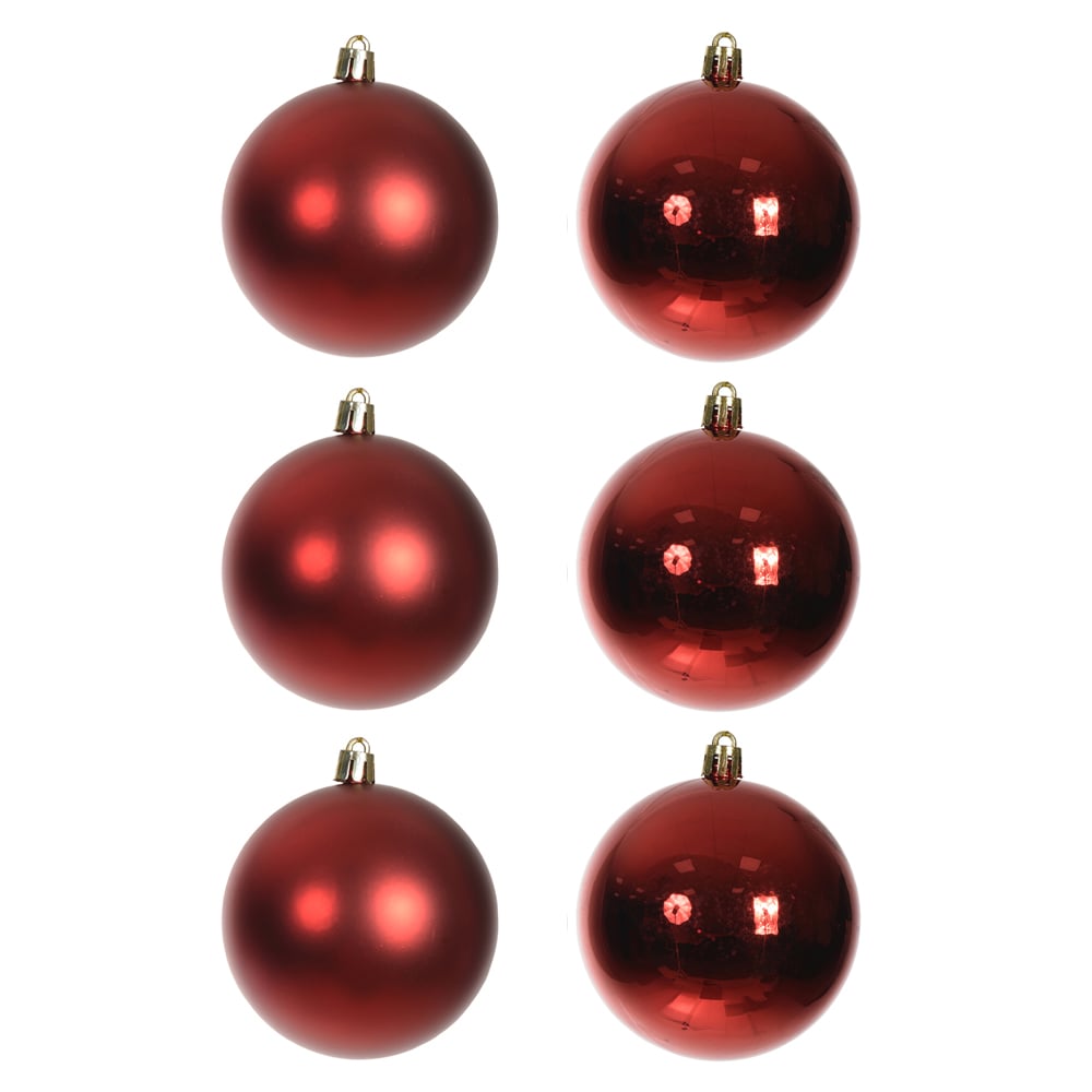 BOLA MISTO TUBO C/6 UND (VERMELHO) 8D