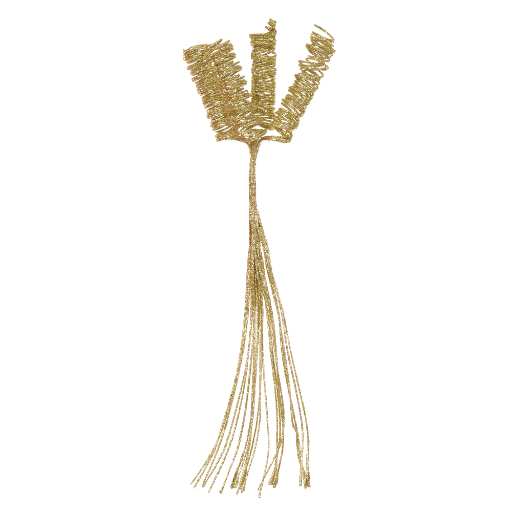 C.ESPIRAL. NATAL C/GLITTER (DOURADO) 65cm