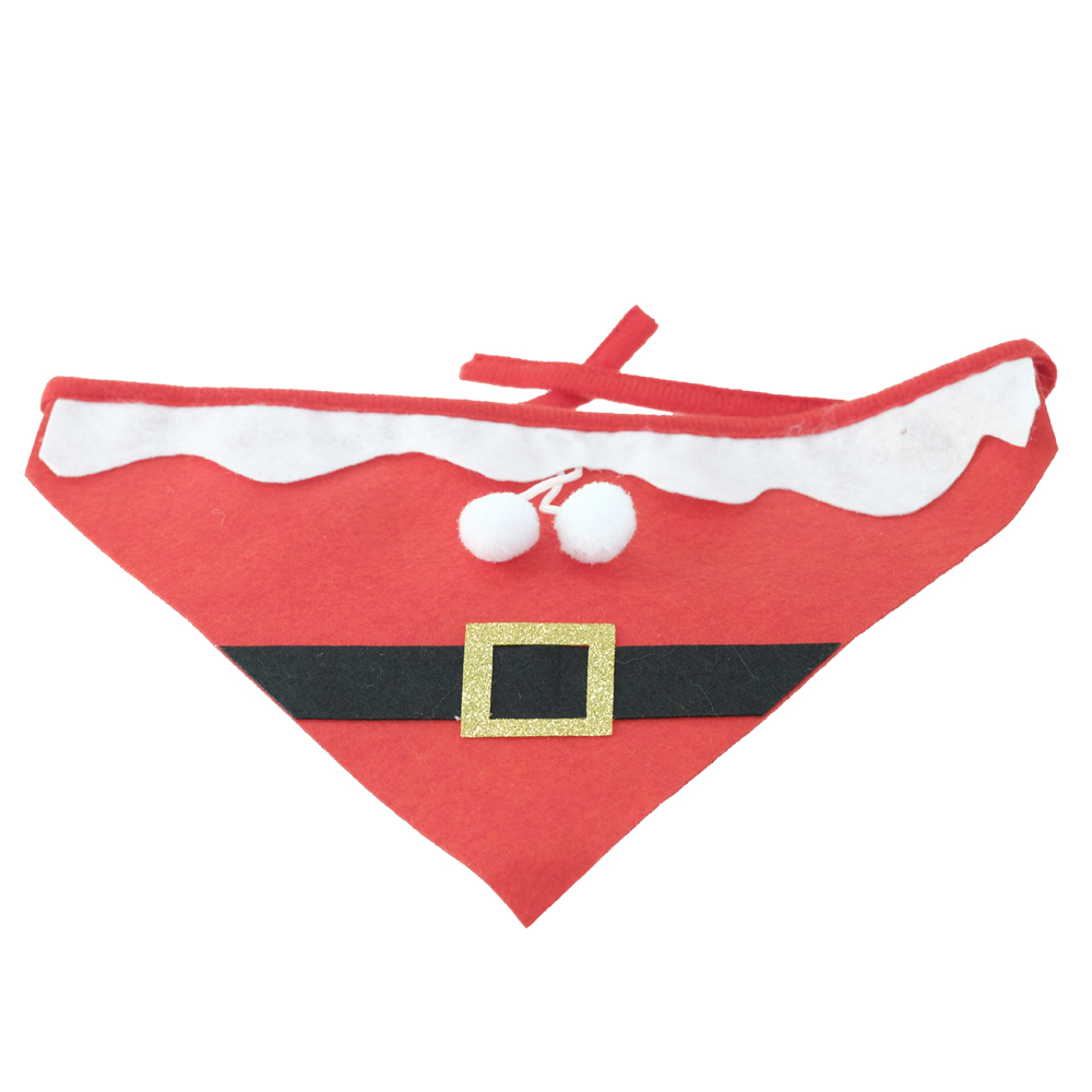 ACESSORIO PET BANDANA NOEL (VERMELHO) 18X26cm