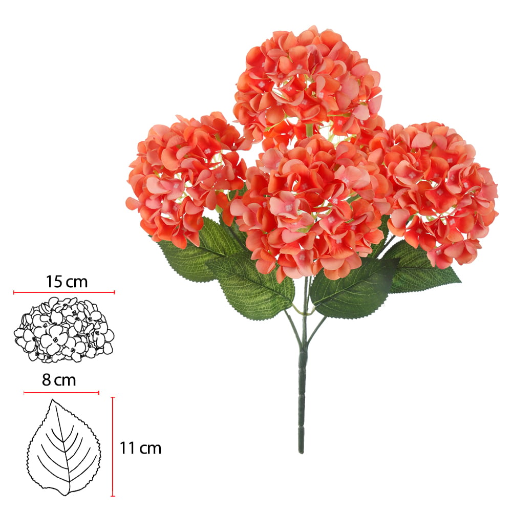 B.HORTENSIA X5 (OCRE) 48cm