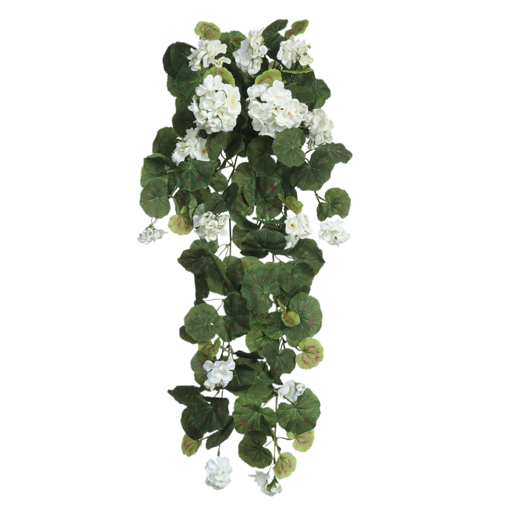 F.GERANIO PENDURAR X73 (BRANCO) 76cm