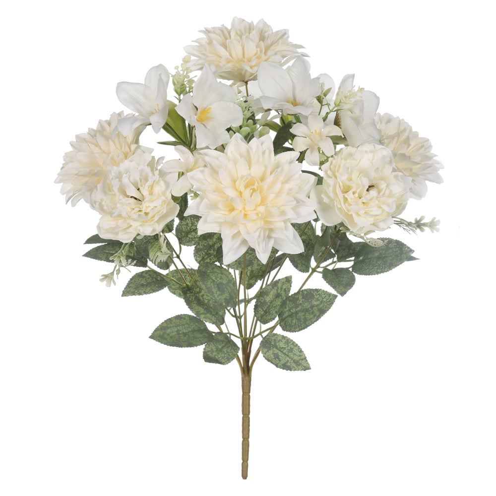 B.DALIA PEONIA X13 (CREME) 48cm