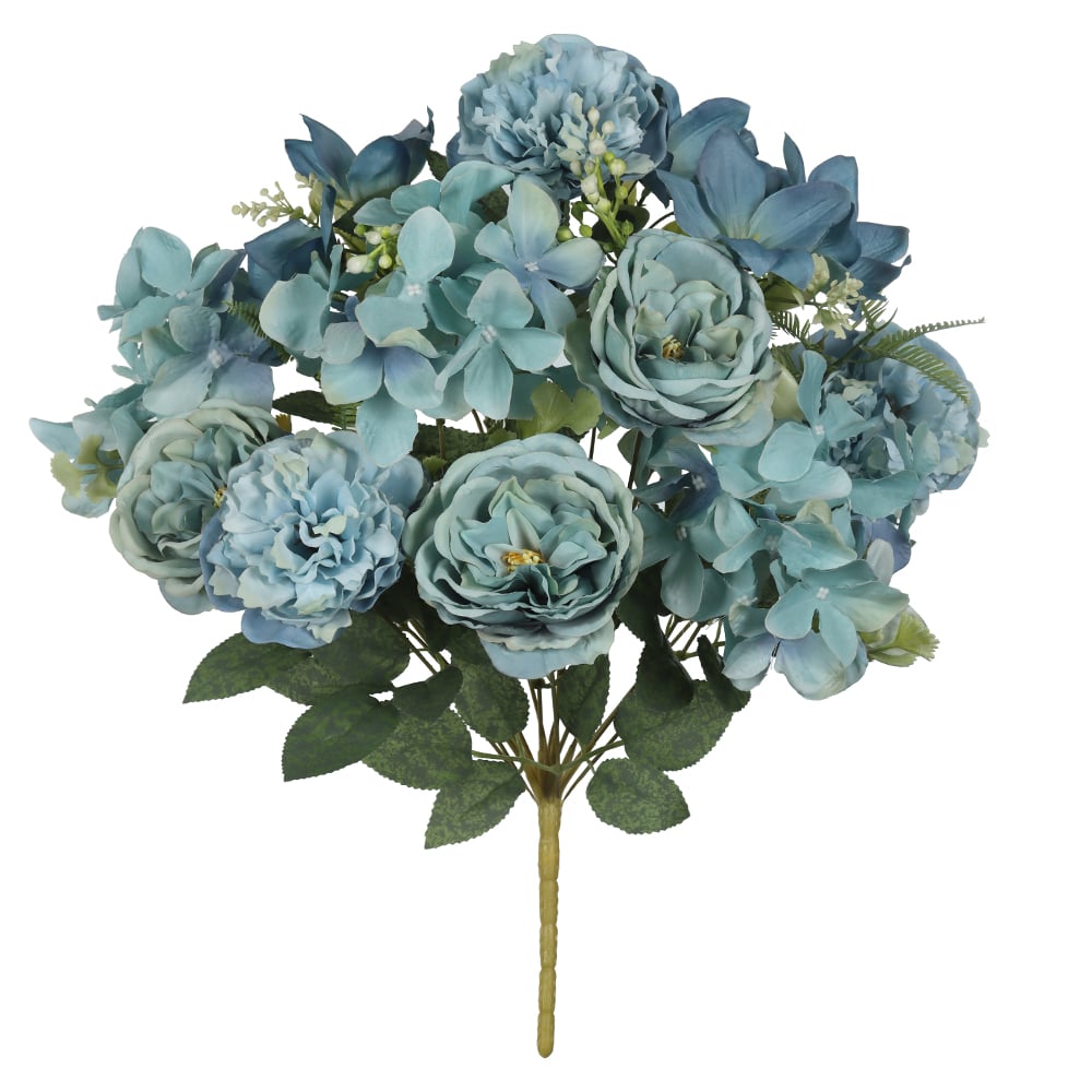 B.ROSA CABBAGE HORTENSIA X18 (AZUL) 48cm