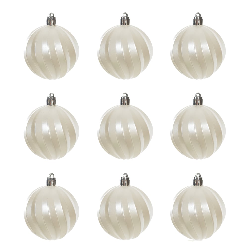 BOLAS DECORADAS TUBO C/9 UND (PEROLA) 6D