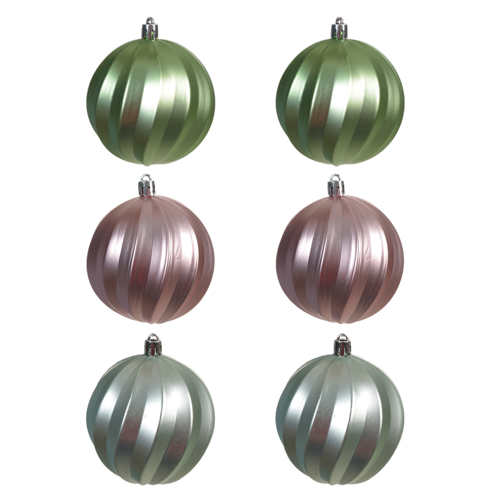 BOLAS DECORADAS C/6 UND (COLORIDO) 8D