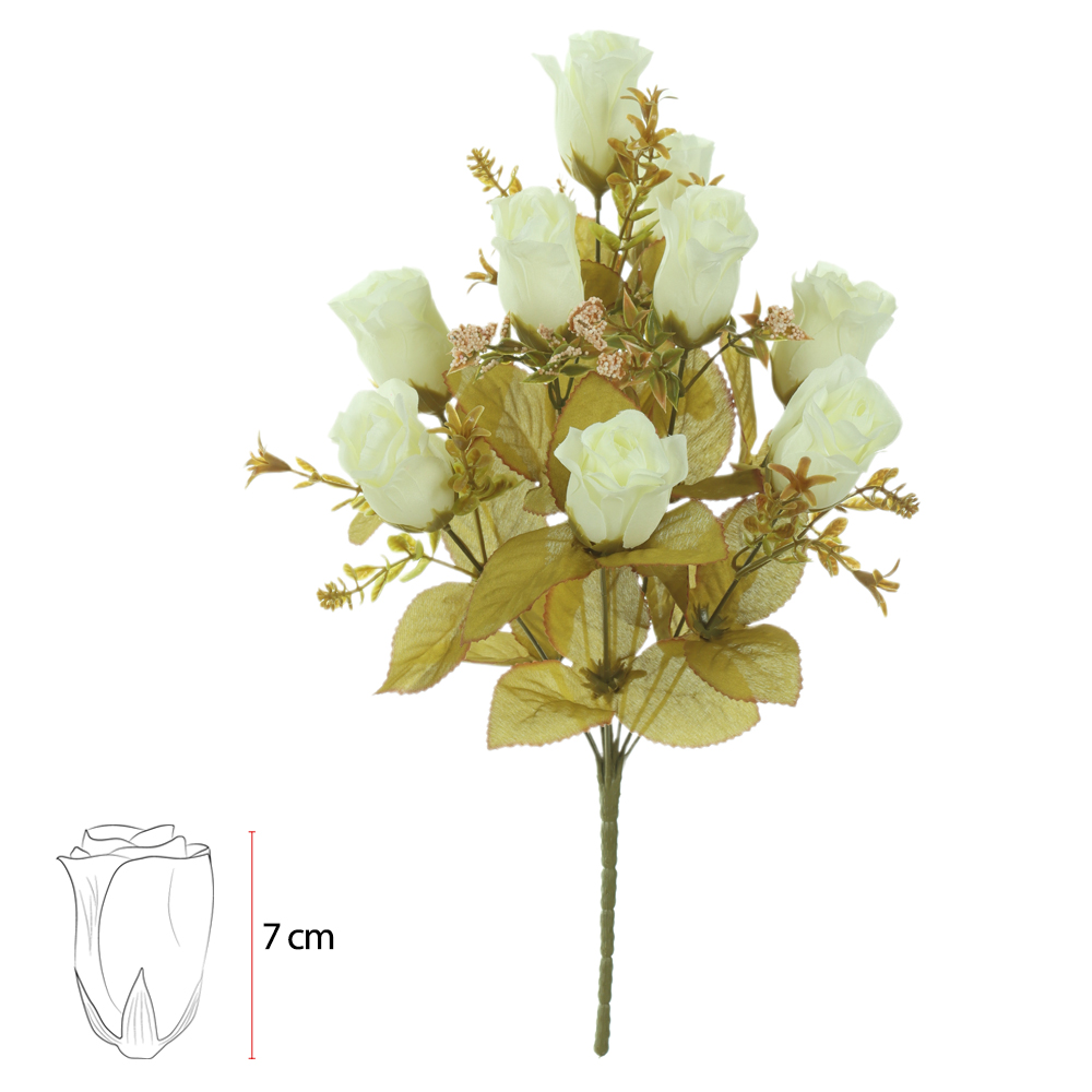 B.ROSA X9 (BRANCO OUTONO) 46cm