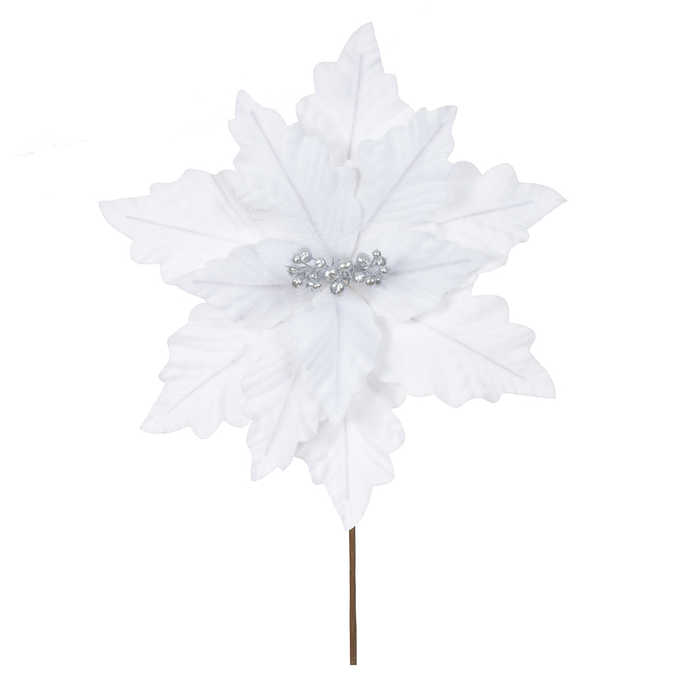 H.BICO DE PAPAGAIO NATAL AVELUDADO (BRANCO) 37cm 31d