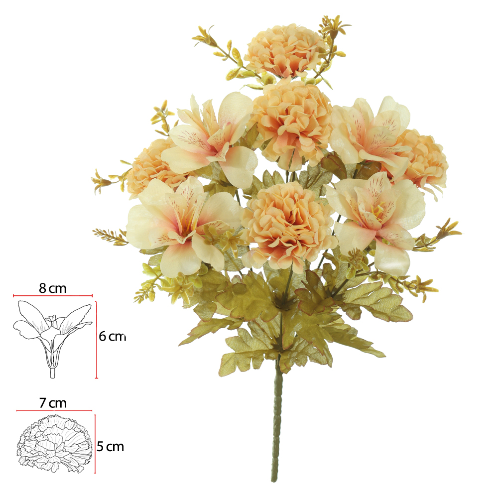 B.MUM ASTROMELIA X9 (SALMON OUTONO) 44cm