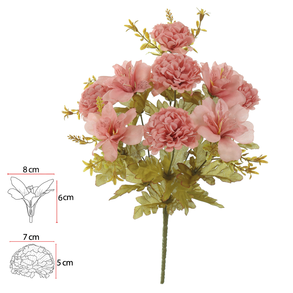 B.MUM ASTROMELIA X9 (ROSA OUTONO) 44cm