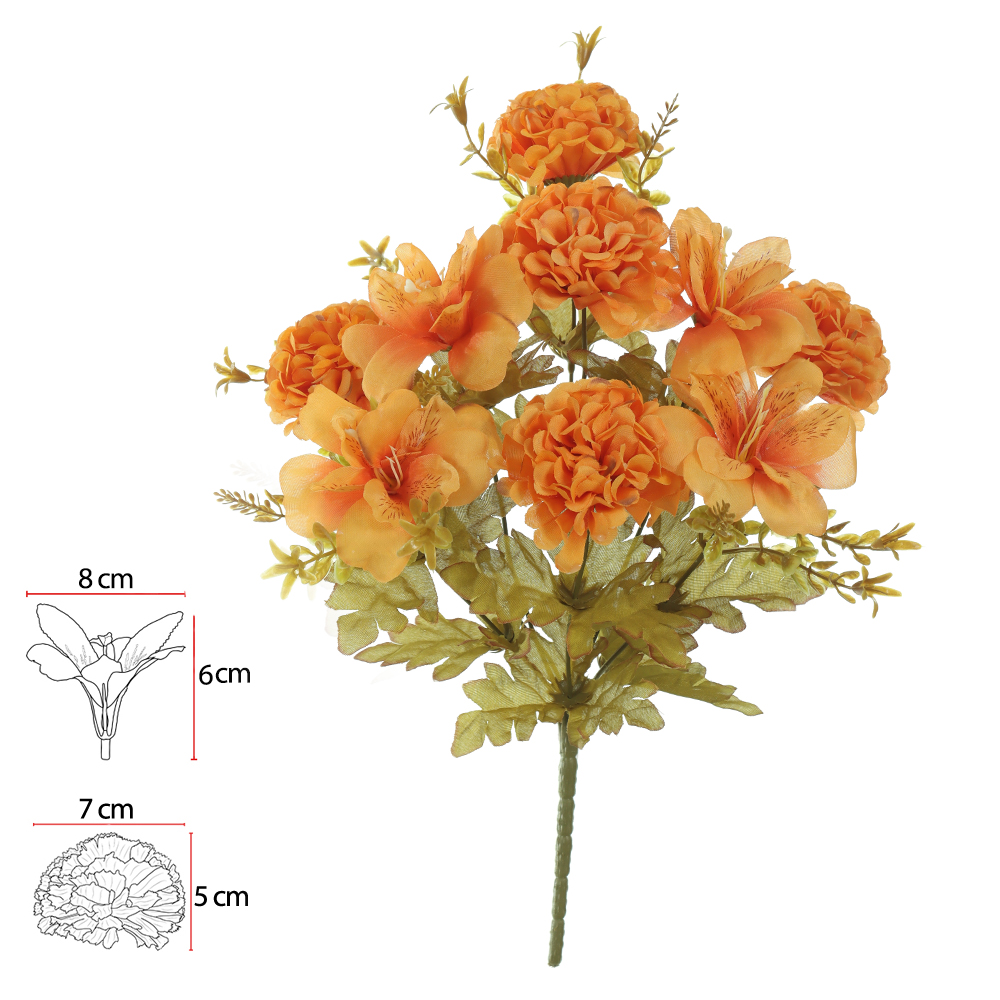 B.MUM ASTROMELIA X9 (LARANJA OUTONO) 44cm