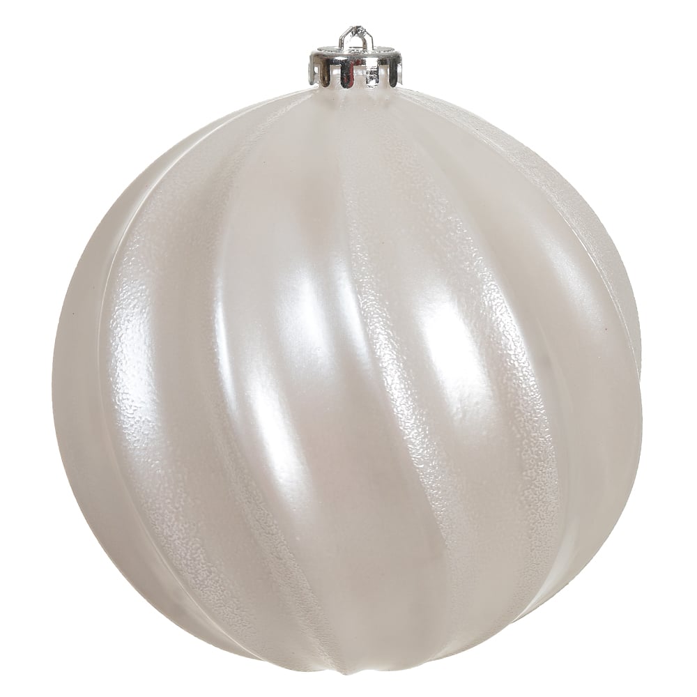 BOLA DECORADA C/1 UND (PEROLA) 15cm
