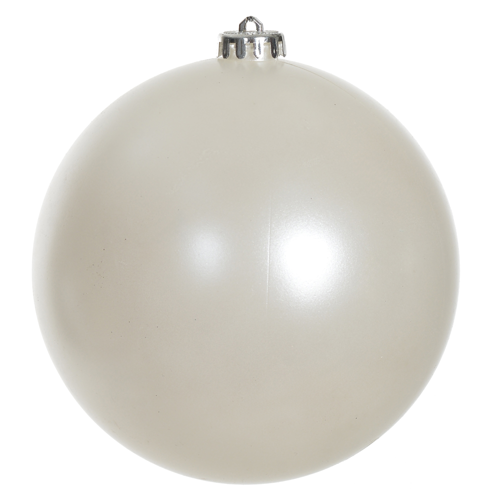 BOLA DECORADA C/1 UND (PEROLA) 15cm