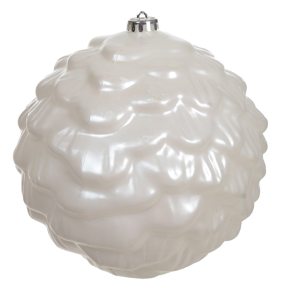 BOLAS DECORADAS C/1 UND (PEROLA) 20cm