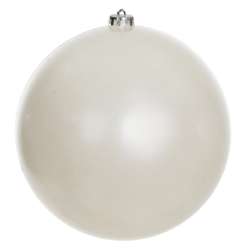 BOLA DECORADA C/1 UND (PEROLA) 20cm