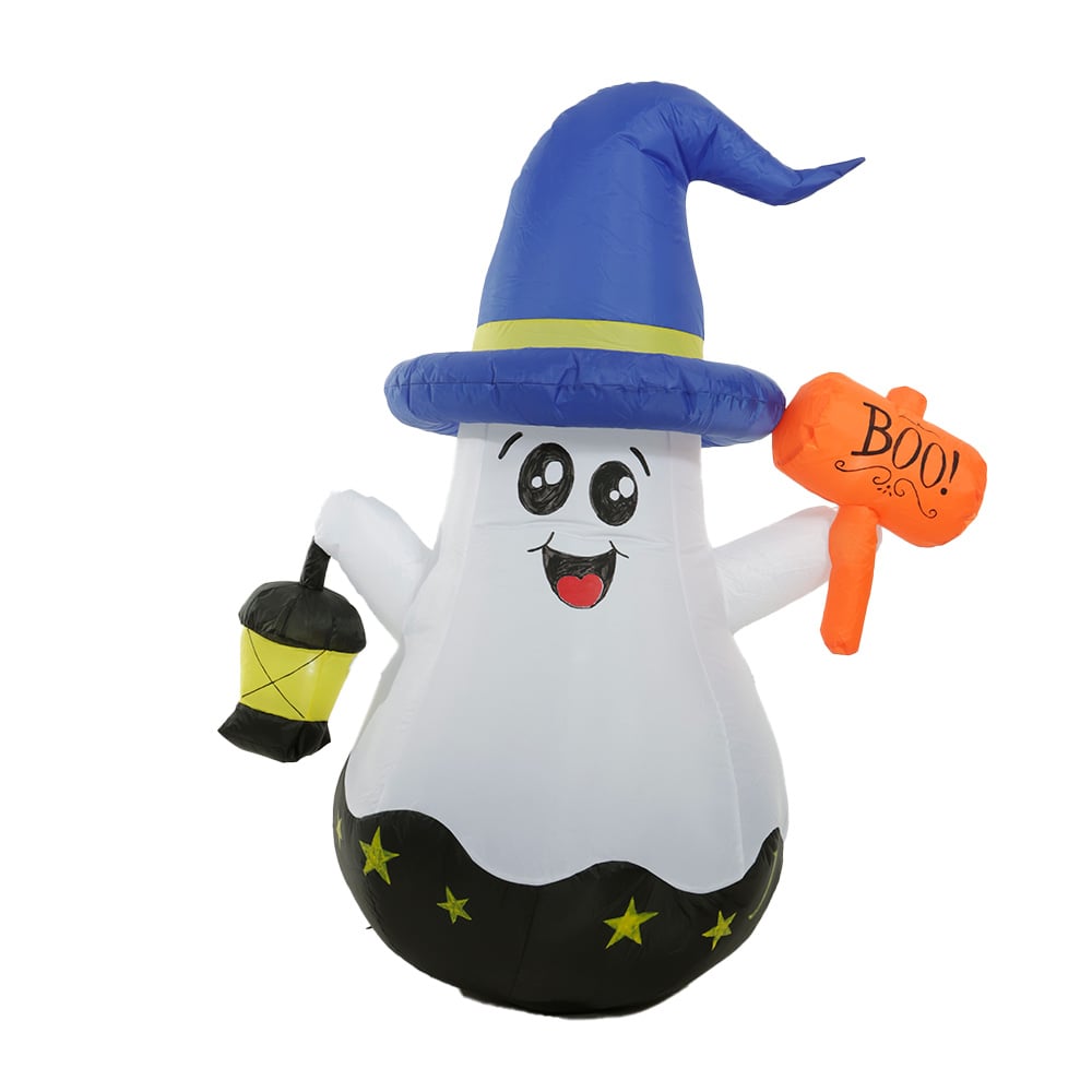INFLAVEL FANTASMA MAX HALLOWEEN C/LED BIVOLT (BRANCO) 1,2m