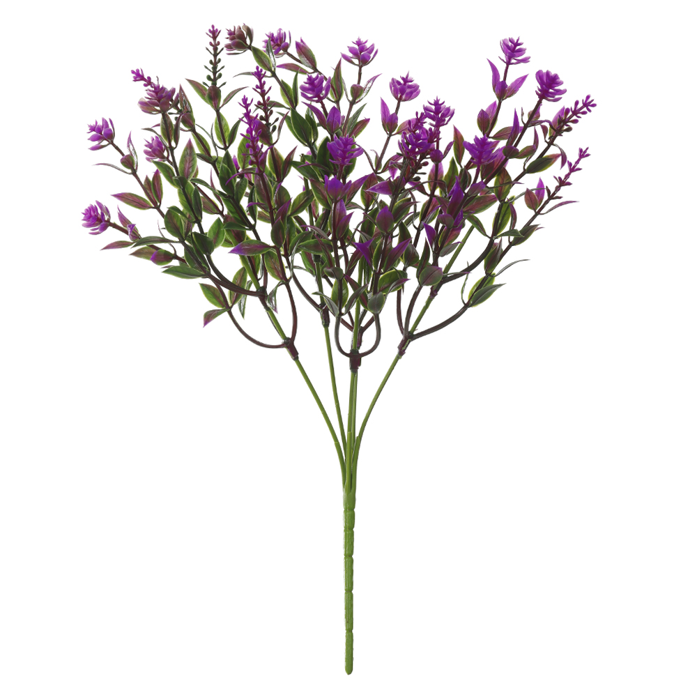 F.FLOR MINI PLASTICO X8 (ROSA) 37cm