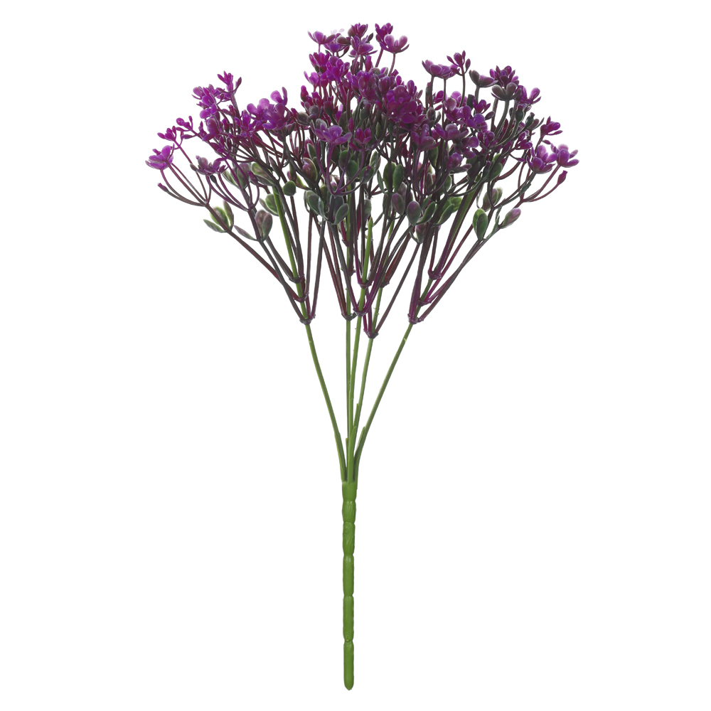 F.FLOR MINI PLASTICO X13 (ROSA) 35cm