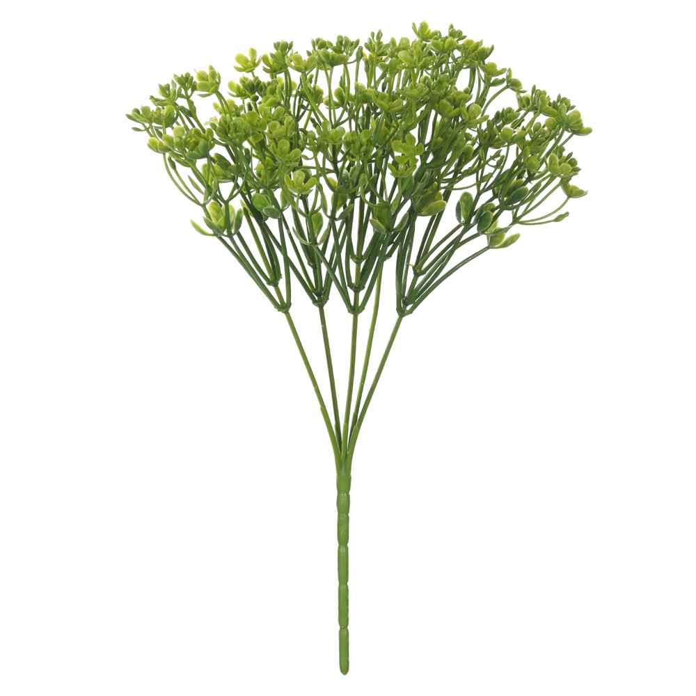 F.FLOR MINI PLASTICO X13 (VERDE) 35cm