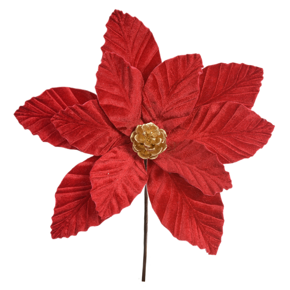 H.BICO PAPAGAIO NATAL AVELUDADO (VERMELHO) 24cm 31d