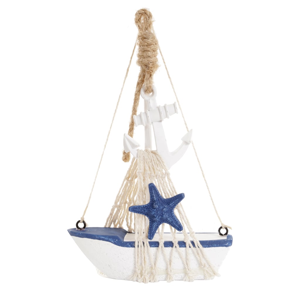 NATAL BARCO (BRANCO AZUL) 17X11,5cm