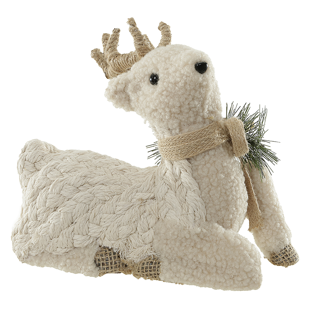 RENA NATAL SENTADO (BEGE) 24X25cm