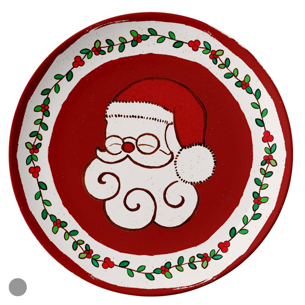 SOUSPLAT DE PLASTICO GUACHE (VERMELHO VERDE) 33D