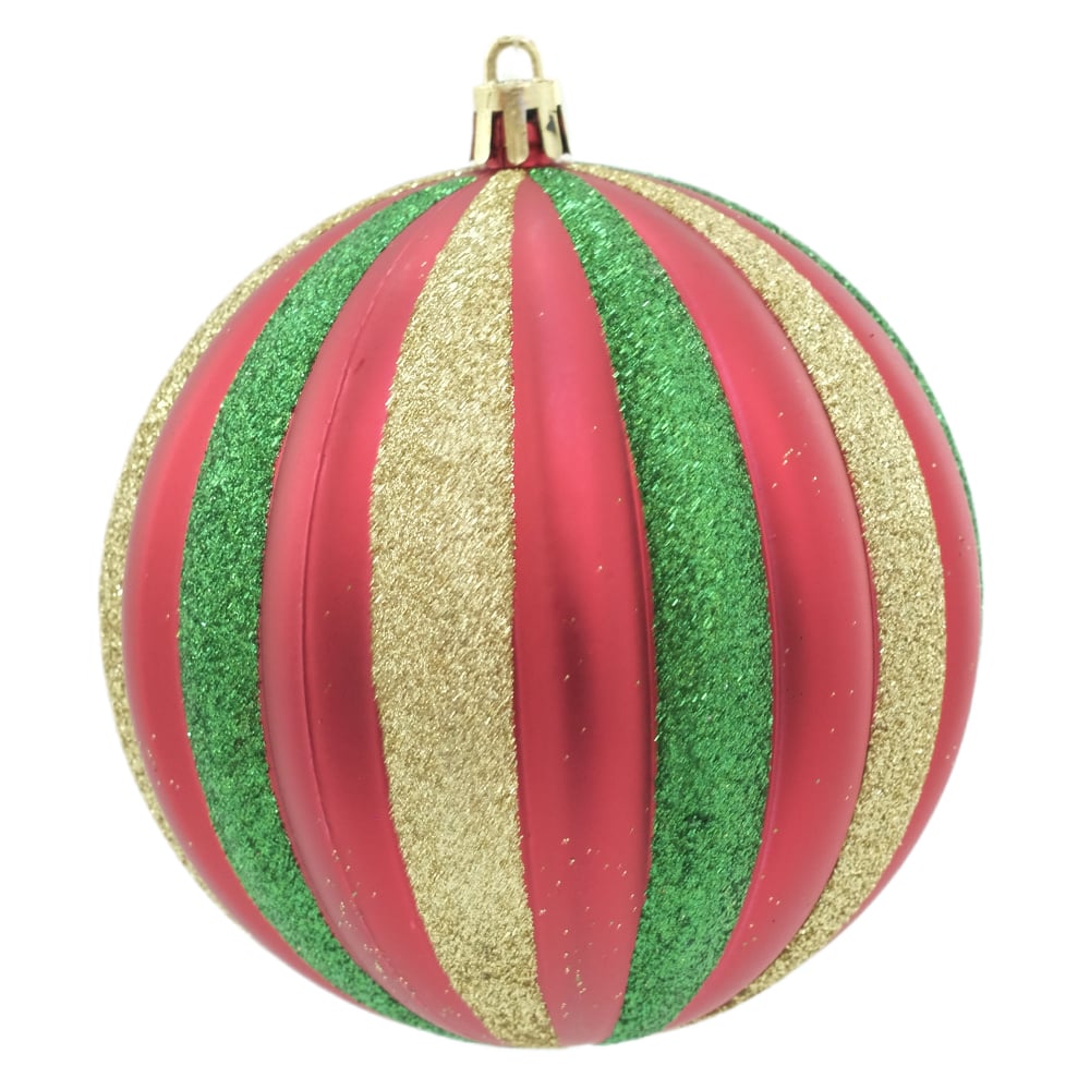 BOLAS DECORADAS C/4 UND (COLORIDO) 10D