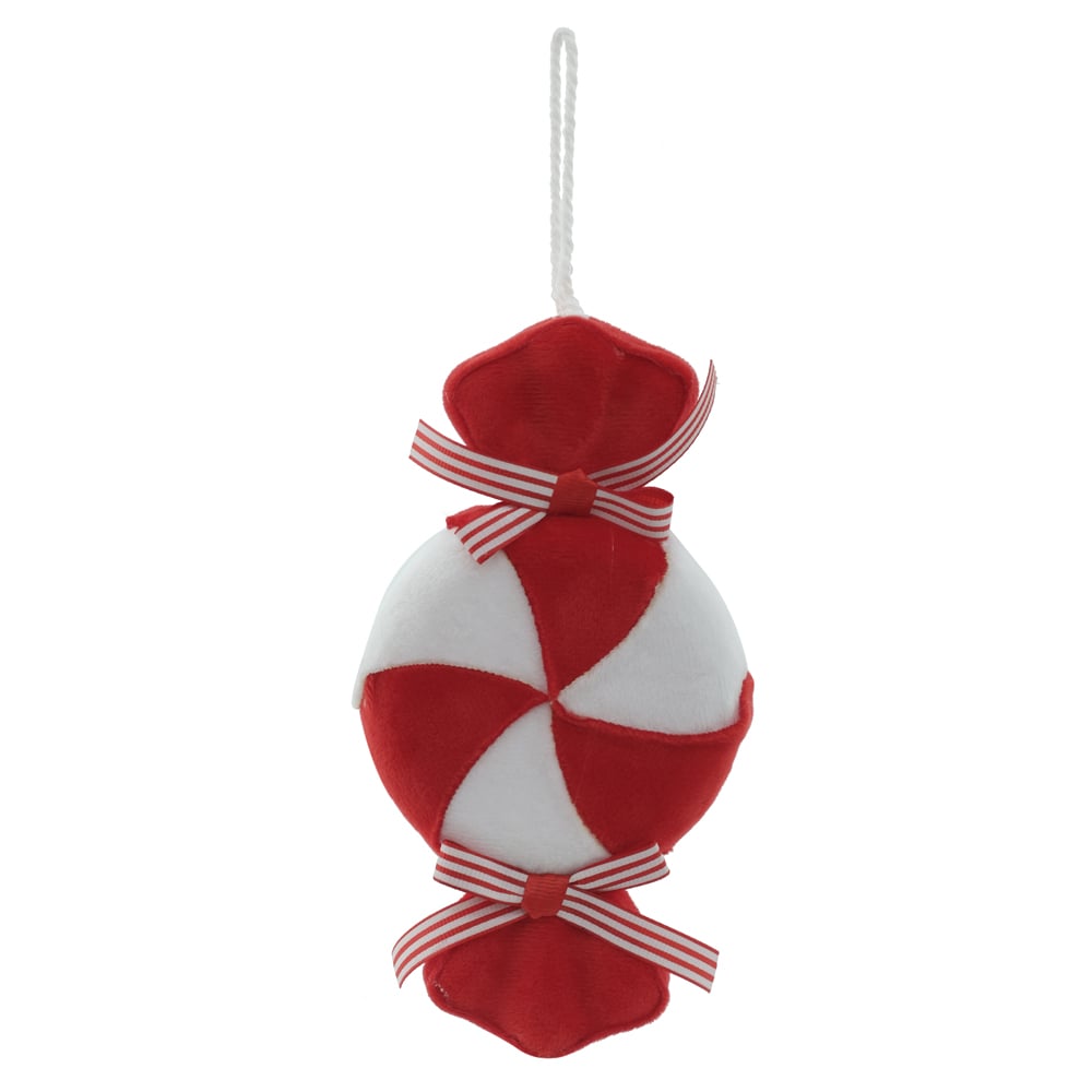 ENFEITE NATAL BOMBOM (COLORIDO) 17X9,5cm