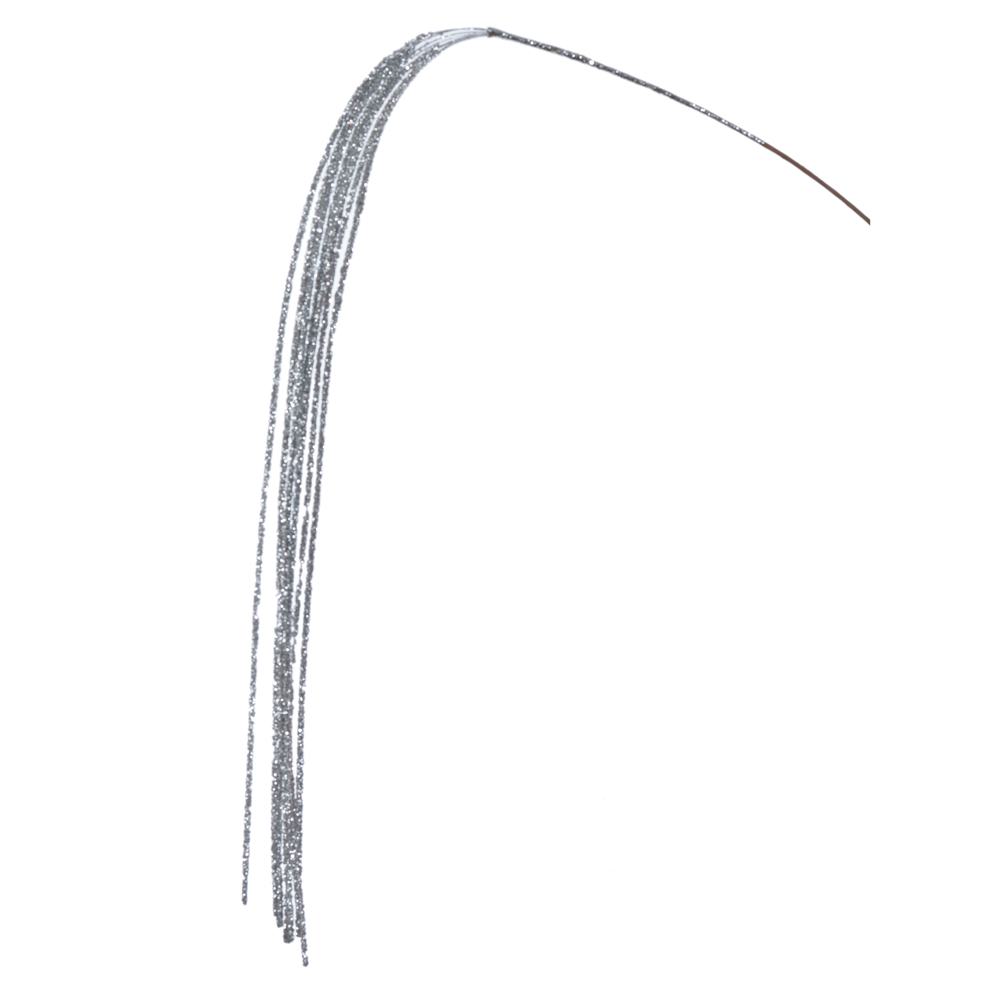 C.GRASS NATAL C/GLITTER (PRATA) 1,05m