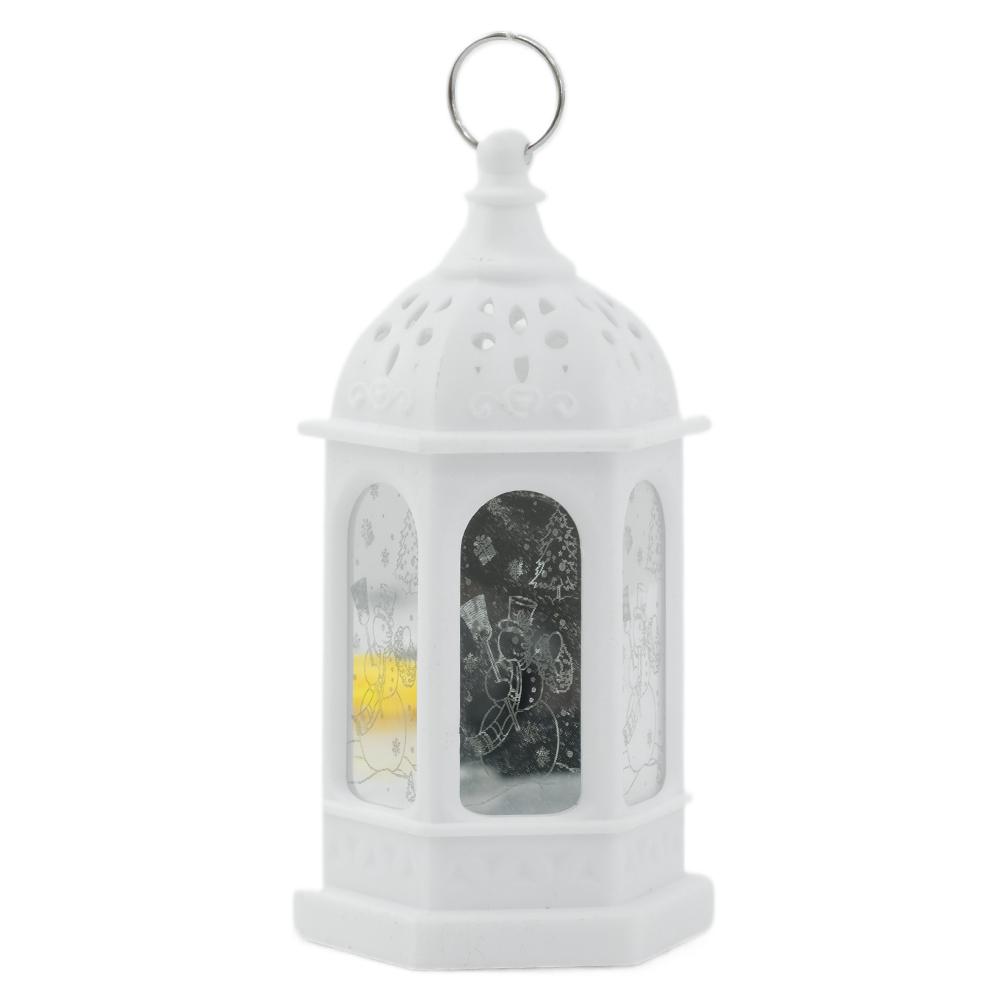 LAMPARINA LED NATAL (BRANCO) 13X7cm