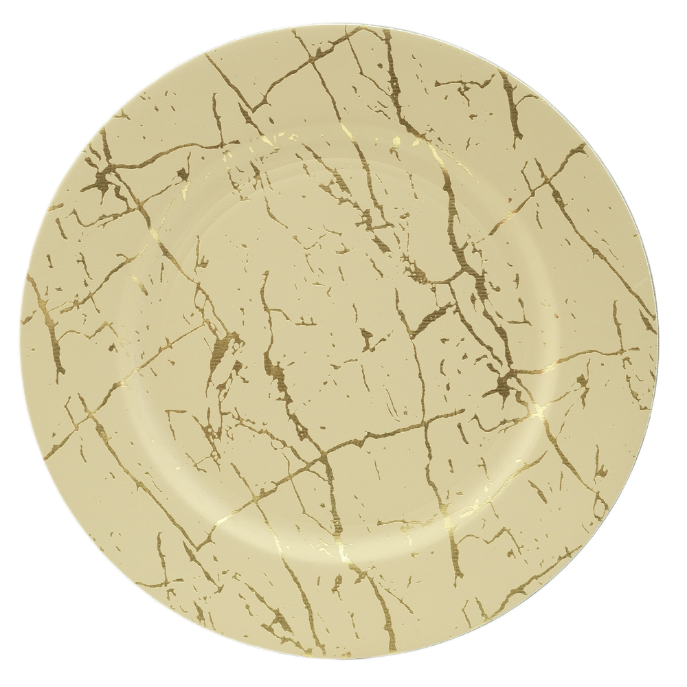 SOUSPLAT DE PLASTICO. (DOURADO) 33D