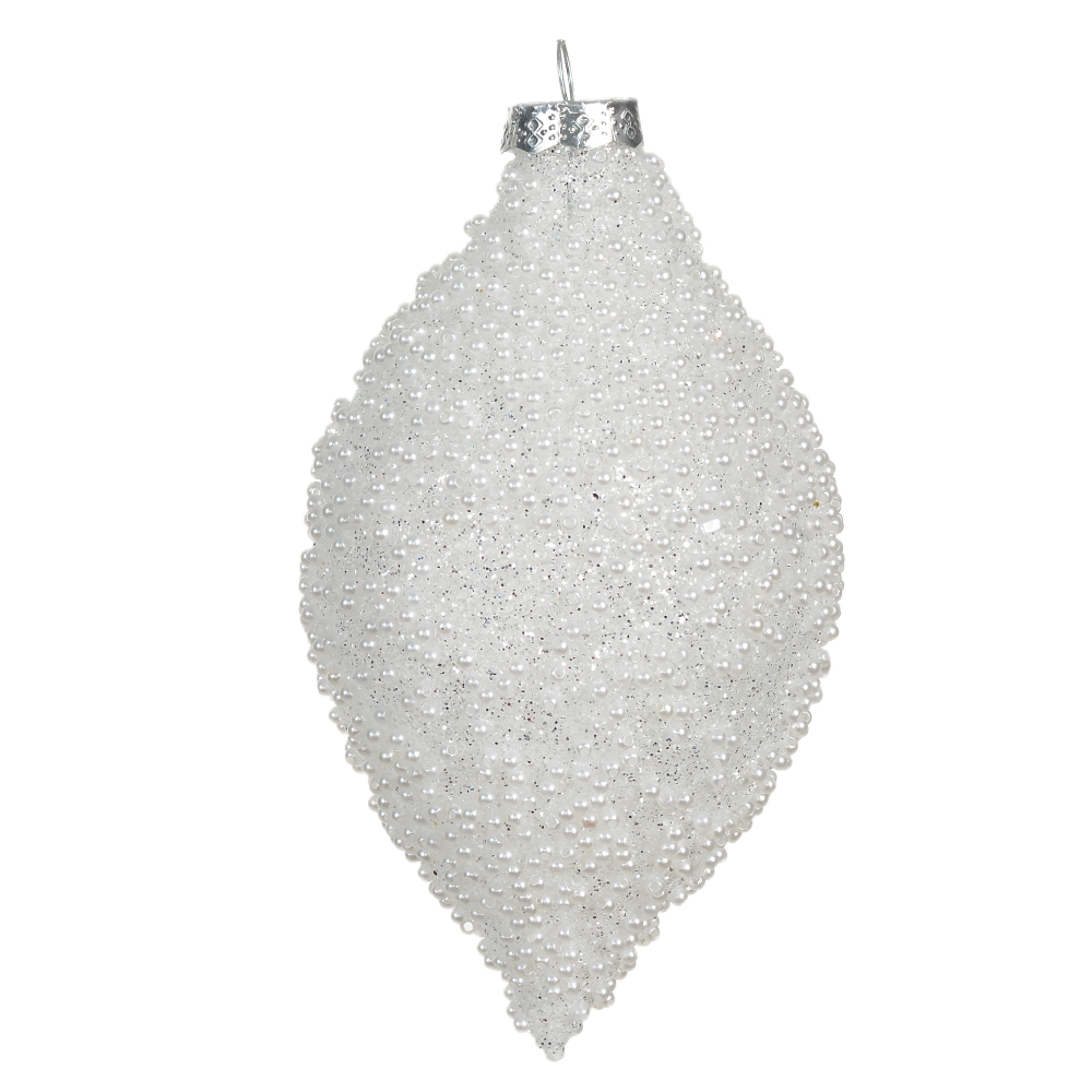 ENFEITE NATAL PENDURAR (BRANCO) 14cm