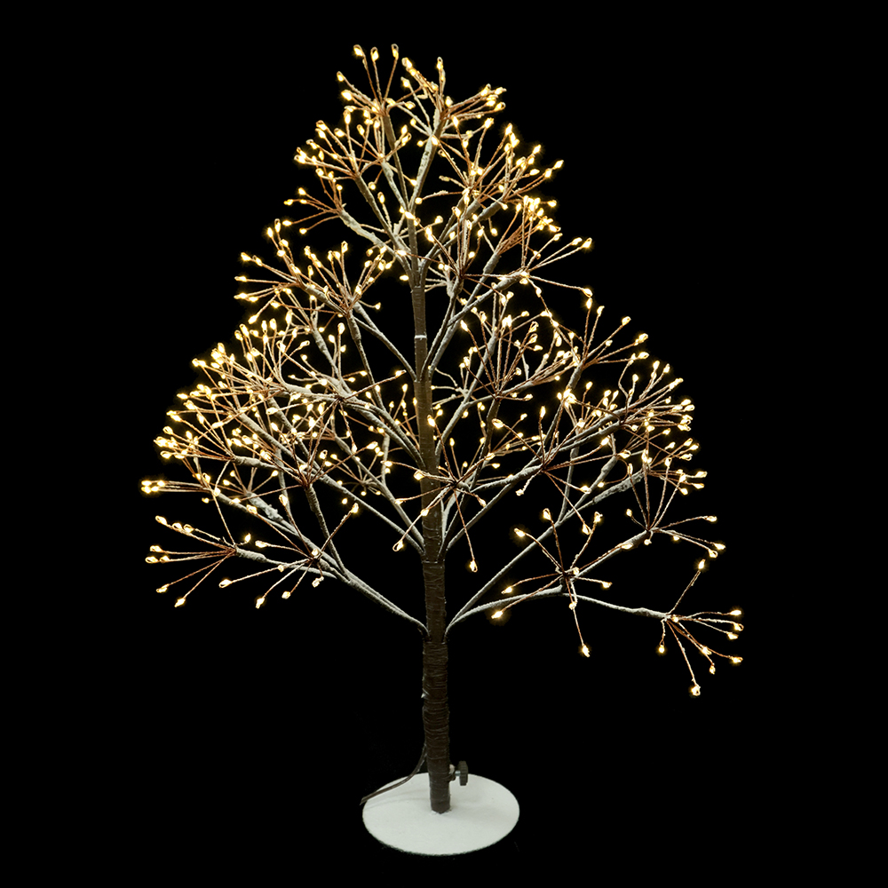 ARVORE DE MESA 520 LEDS FIO DE FADA BIVOLT (BRANCO QUENTE) 60cm