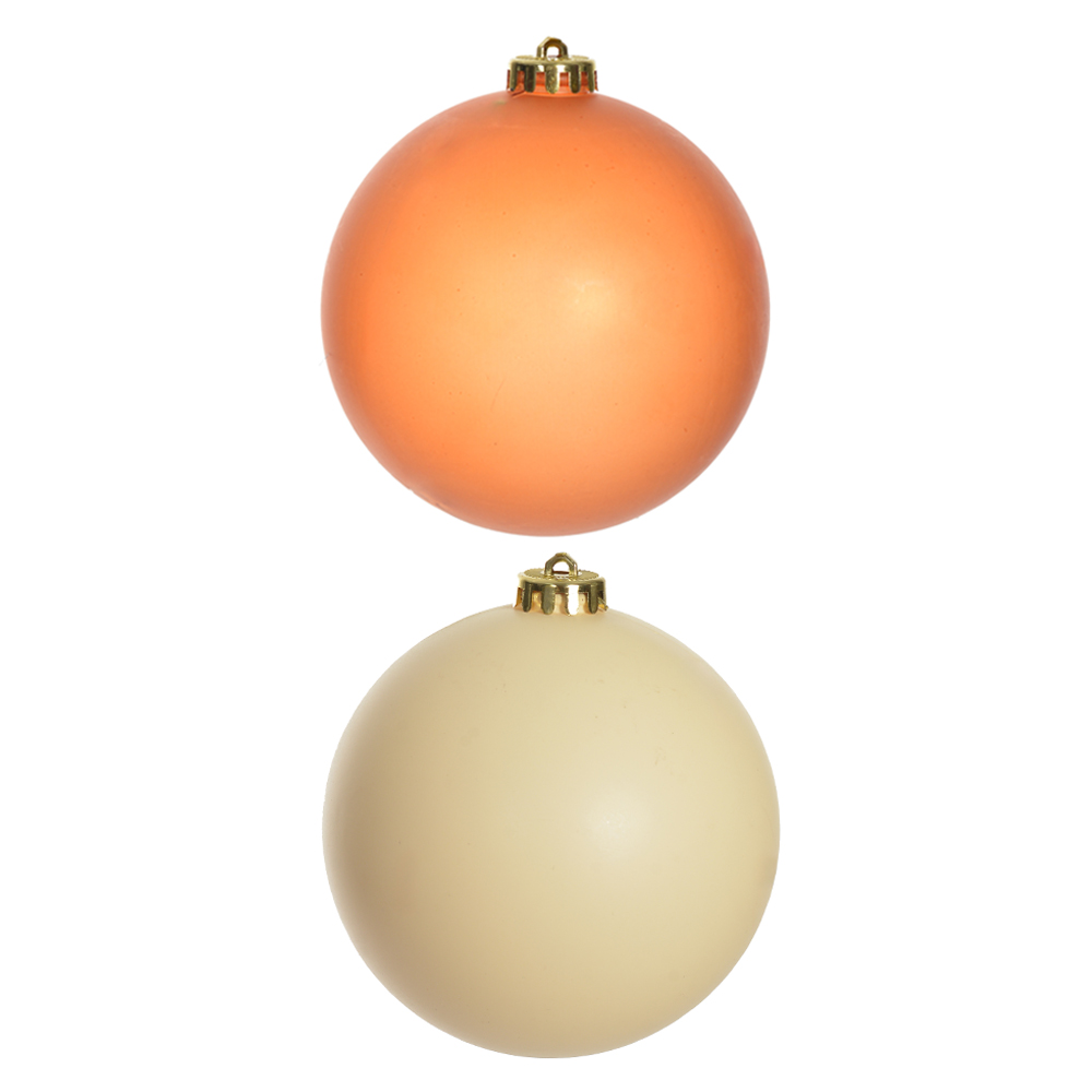 BOLA MISTO TUBO C/4 UND (BEGE MARROM) 12cm