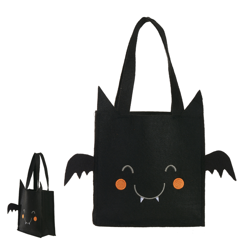 SACOLA FELTRO P (PRETO) 21X20X6,5cm