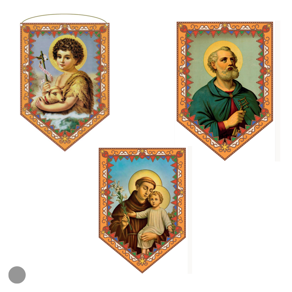 FLAMULA C/3 (COLORIDO) 65X45cm